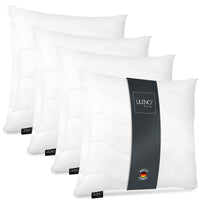 Kopfkissen 4er Set- gestepptes Kissen in verschiedenen Größen - Made in Germany