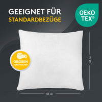 Kissenfüllung Vlieskissen 2er Set in verschiedenen Größen - Made in Germany