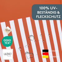 Liegenauflage MALTA perfekt für Strandliege, Sonnenliege Auflage, Gartenliege Auflage
