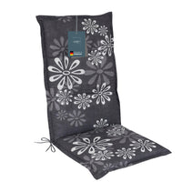 Hochlehnerauflage Gartenstuhl Auflage 1er Set FLORENCE, bequeme Sitzauflage für Gartenmöbel, Stuhlkissen