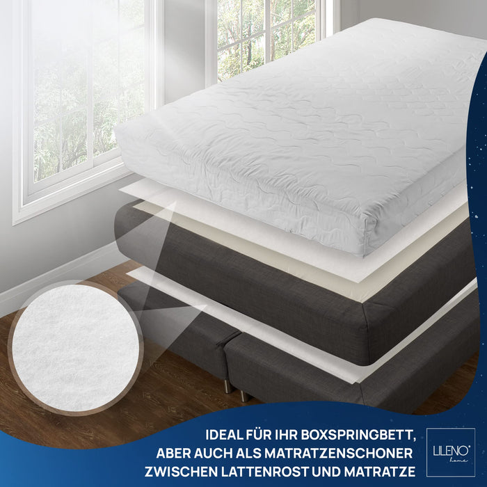 Matratzenschoner Anti Rutsch Matratzen Stopp für Boxspringbett - Matratzenunterlage