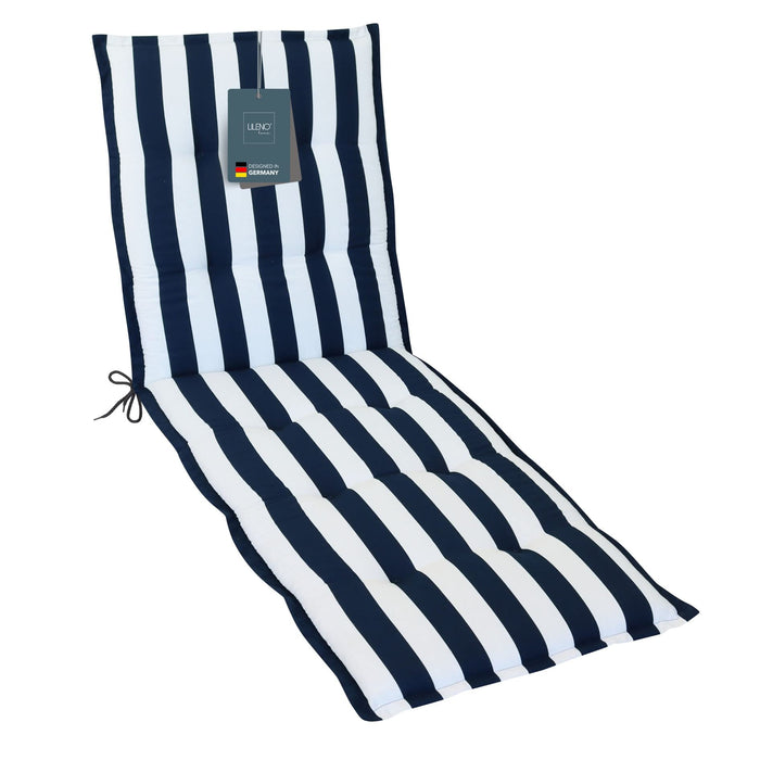 Sonnenliegenauflage FLORENCE, bequeme Sitzauflage für Gartenmöbel, Stuhlkissen