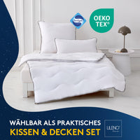Premium Sommerdecke mit Sanitized Hypoallergen - in verschiedenen Größen und optional mit Kissen