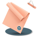 Yogamatte Gymnastikmatte 180x60 cm inkl. Tragegurt, rutschfeste Fitnessmatte