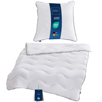 Premium Sommerdecke mit Sanitized Hypoallergen - in verschiedenen Größen und optional mit Kissen