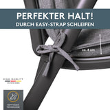 Hochlehnerauflage 1er Set MARBELLA - Gartenstuhl Auflage, bequeme Sitzauflage für Gartenmöbel, Stuhlkissen