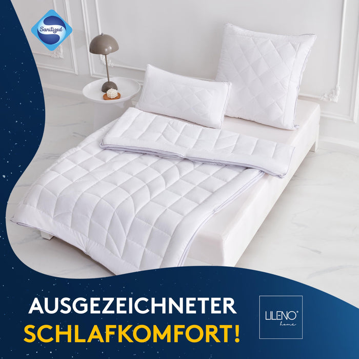 Premium Winterdecke mit CoolComfort Klimanetz - in verschiedenen Größen und optional mit Kissen