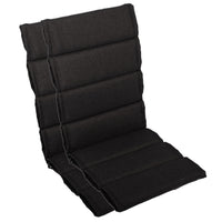 Hochlehnerauflage 2er Set ALUTEX bequeme Sitzauflage für Gartenmöbel, Stuhlkissen für Klappstühle