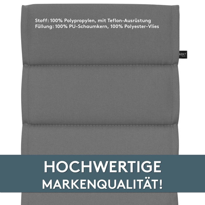 Liegenauflage perfekt für Strandliege, Sonnenliege Auflage, Gartenliege Auflage