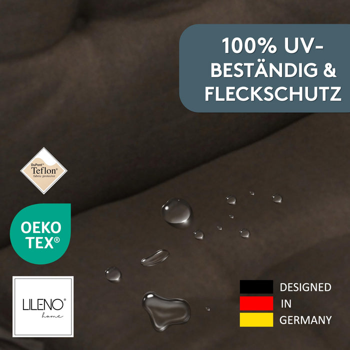 Liegenauflage MARBELLA perfekt für Strandliegen, Sonnenliege Auflage, Gartenliege Auflage