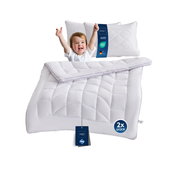 Premium Ganzjahresdecke mit CoolComfort Klimanetz - in verschiedenen Größen und optional mit Kissen