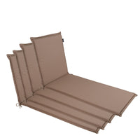 Liegenauflage MIAMI perfekt für Strandliege, Sonnenliege Auflage, Gartenliege Auflage