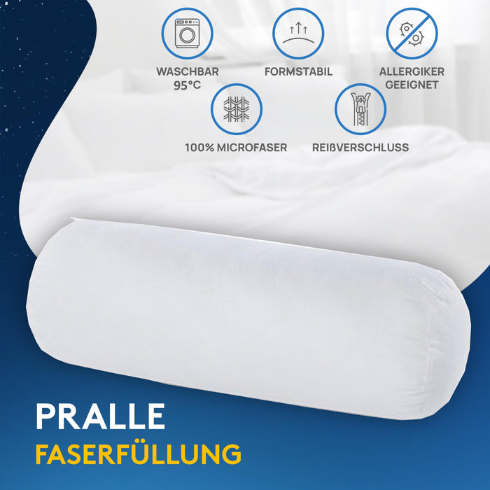 Microfaserkissen 6er Set - geeignet für Allergiker, in verschiedenen Größen - Made in Germany