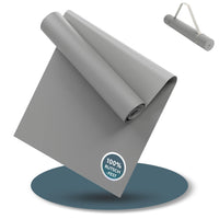 Yogamatte Gymnastikmatte 180x60 cm inkl. Tragegurt, rutschfeste Fitnessmatte