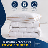 Premium Ganzjahresdecke mit Golden Elegance Baumwolle - Bettdecken Set in verschiedenen Größen