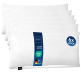 Microfaserkissen 6er Set - geeignet für Allergiker, in verschiedenen Größen - Made in Germany