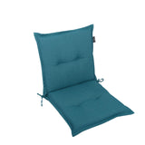 Niedriglehnerauflage 1er Set MARBELLA - Gartenstuhl Auflage, bequeme Sitzauflage für Gartenmöbel, Stuhlkissen