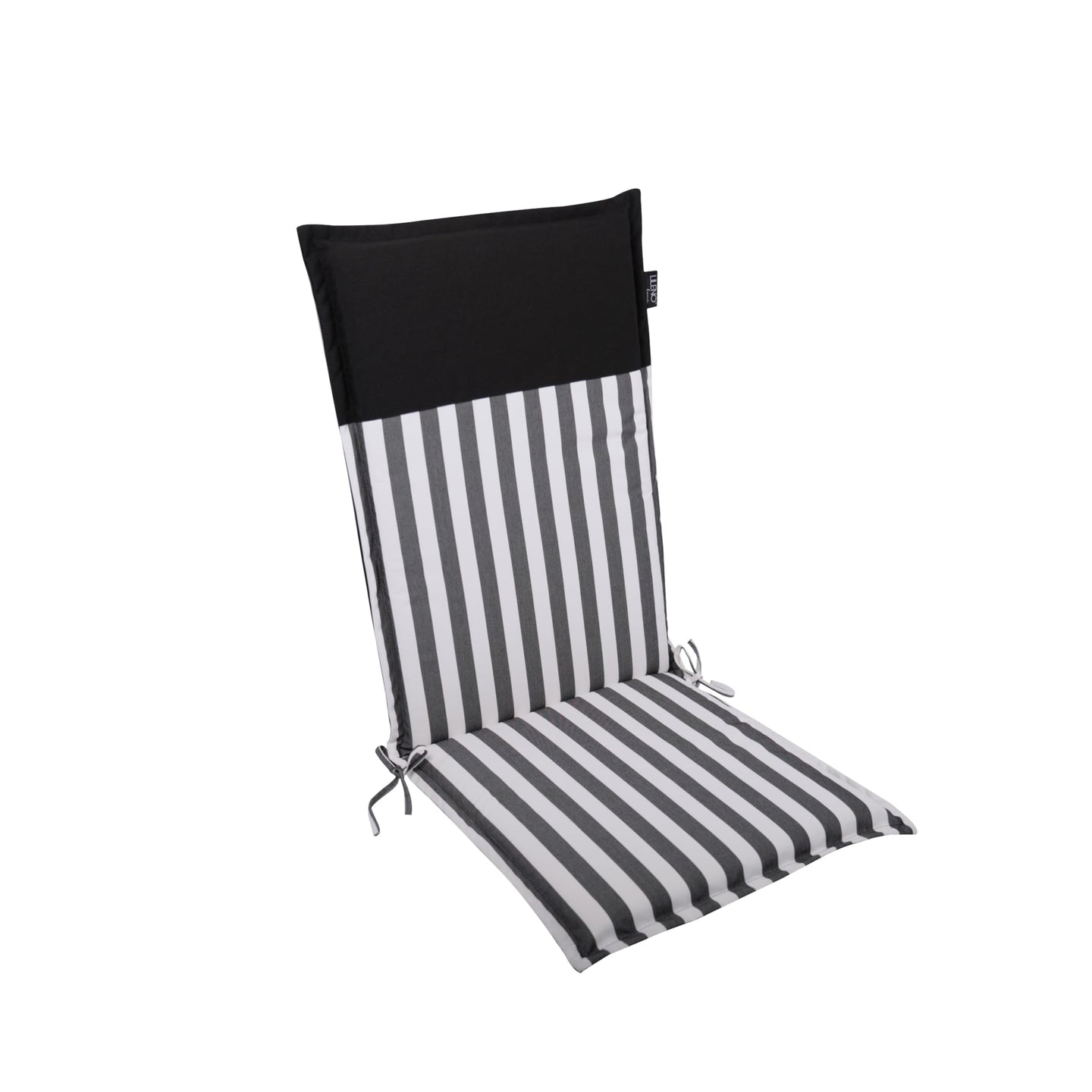 Hochlehnerauflage 1er Set MALTA - Gartenstuhl Auflage, bequeme Sitzauflage für Gartenmöbel, Stuhlkissen