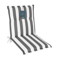 Polsterauflage Niedriglehner 1er Set, bequeme Sitzauflage für Gartenstühle, Stuhlkissen