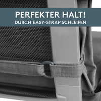 Hochlehnerauflage 2er Set ALUTEX bequeme Sitzauflage für Gartenmöbel, Stuhlkissen für Klappstühle