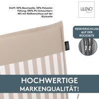 Liegenauflage MALTA perfekt für Strandliege, Sonnenliege Auflage, Gartenliege Auflage