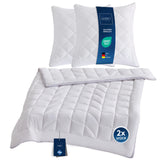 Premium Ganzjahresdecke mit CoolComfort Klimanetz - in verschiedenen Größen und optional mit Kissen