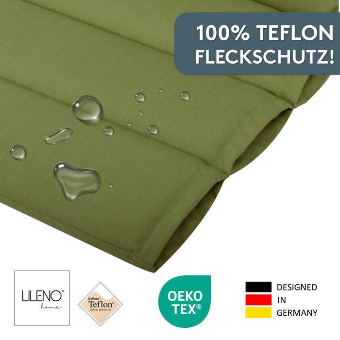 Liegenauflage perfekt für Strandliege, Sonnenliege Auflage, Gartenliege Auflage