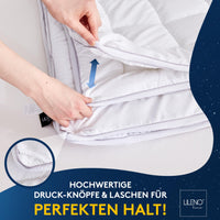 Premium Winterdecke mit CoolComfort Klimanetz - in verschiedenen Größen und optional mit Kissen