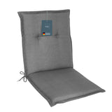Polsterauflage Niedriglehner 1er Set, bequeme Sitzauflage für Gartenstühle, Stuhlkissen