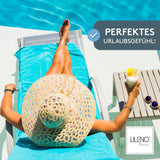 Liegenauflage FLORENCE TINO perfekt für Strandliege, Sonnenliege Auflage, Gartenliege Auflage
