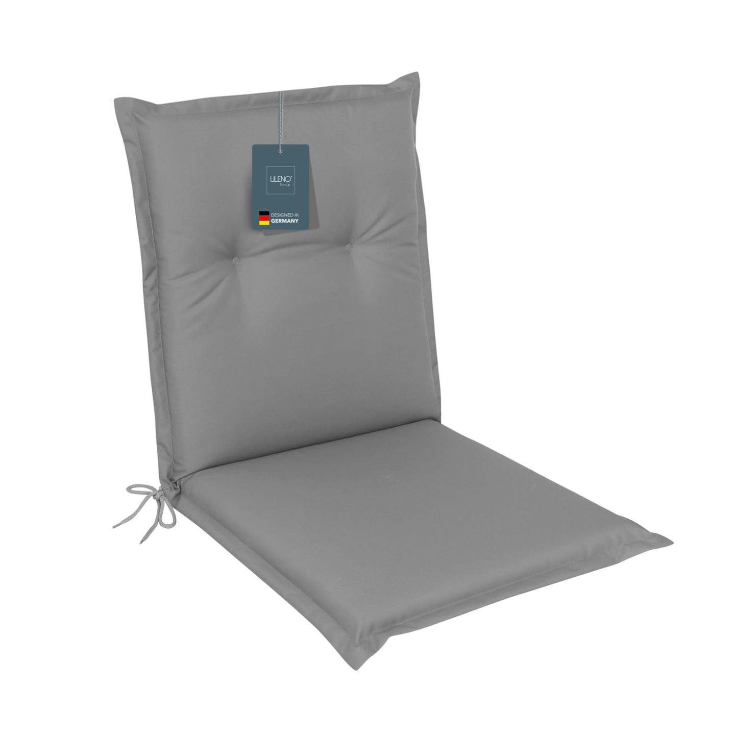 Polsterauflage Niedriglehner 1er Set, bequeme Sitzauflage für Gartenstühle, Stuhlkissen
