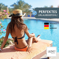 Liegenauflage MARBELLA perfekt für Strandliegen, Sonnenliege Auflage, Gartenliege Auflage