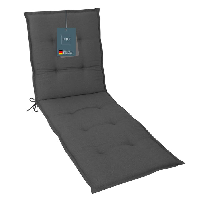 Sonnenliegenauflage FLORENCE, bequeme Sitzauflage für Gartenmöbel, Stuhlkissen