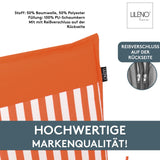 Hochlehnerauflage 1er Set MALTA - Gartenstuhl Auflage, bequeme Sitzauflage für Gartenmöbel, Stuhlkissen