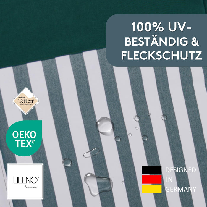 Liegenauflage MALTA perfekt für Strandliege, Sonnenliege Auflage, Gartenliege Auflage