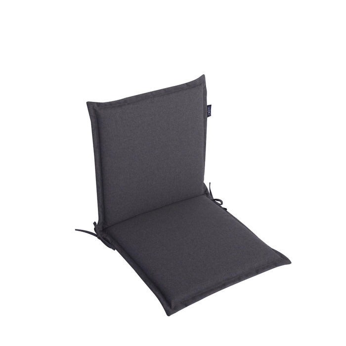 Niedriglehnerauflage 1er Set MALTA - Gartenstuhl Auflage, bequeme Sitzauflage für Gartenmöbel, Stuhlkissen