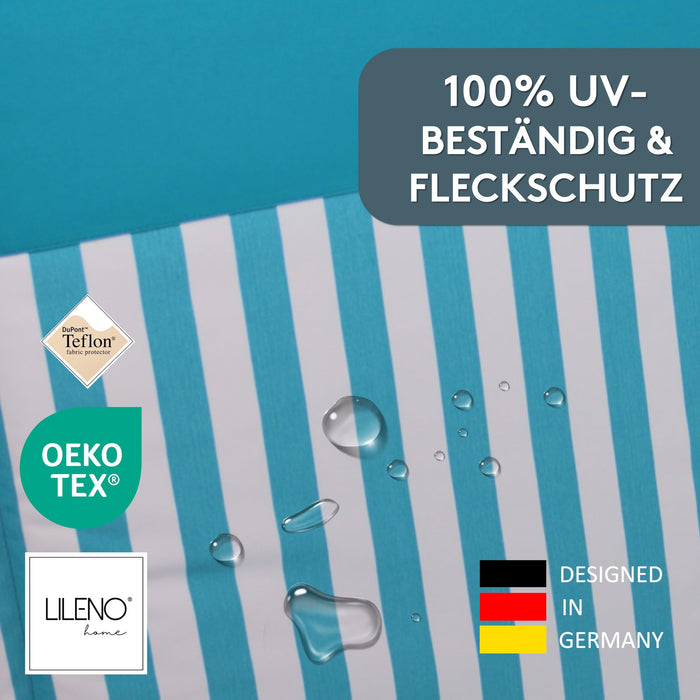 Liegenauflage MALTA perfekt für Strandliege, Sonnenliege Auflage, Gartenliege Auflage