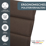 Liegenauflage perfekt für Strandliege, Sonnenliege Auflage, Gartenliege Auflage