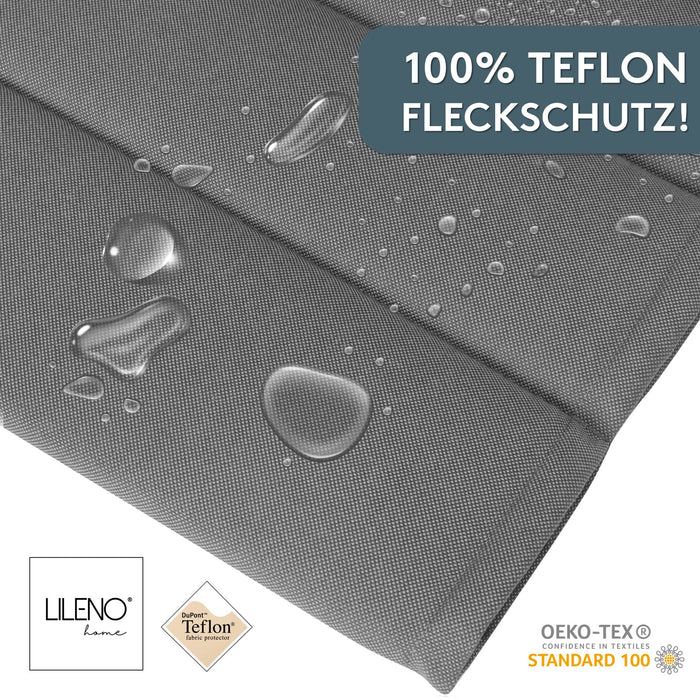 Hochlehnerauflage 1er Set ALUTEX bequeme Sitzauflage für Gartenmöbel, Stuhlkissen für Klappstühle