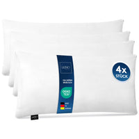 Microfaserkissen 4er Set - geeignet für Allergiker, in verschiedenen Größen - Made in Germany