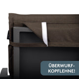 Liegenauflage perfekt für Strandliege, Sonnenliege Auflage, Gartenliege Auflage