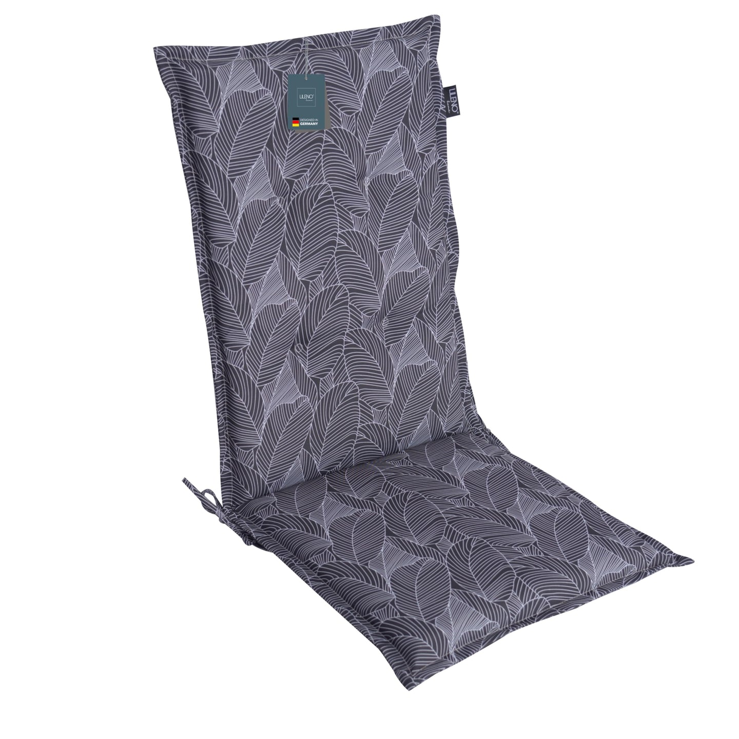 Hochlehnerauflage Gartenstuhl Auflage 1er Set FLORENCE, bequeme Sitzauflage für Gartenmöbel, Stuhlkissen