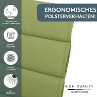 Liegenauflage perfekt für Strandliege, Sonnenliege Auflage, Gartenliege Auflage