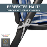 Liegenauflage MALTA perfekt für Strandliege, Sonnenliege Auflage, Gartenliege Auflage