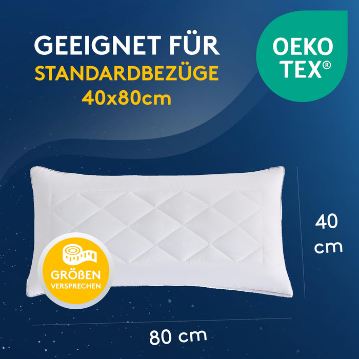 Premium Ganzjahresdecke mit CoolComfort Klimanetz - in verschiedenen Größen und optional mit Kissen