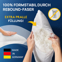 Kissenfüllung Vlieskissen 2er Set in verschiedenen Größen - Made in Germany