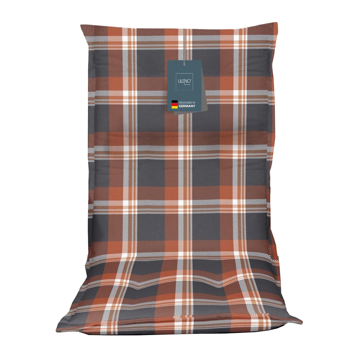 Polsterauflage Niedriglehner 1er Set, bequeme Sitzauflage für Gartenstühle, Stuhlkissen