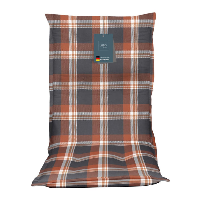 Polsterauflage Niedriglehner 1er Set, bequeme Sitzauflage für Gartenstühle, Stuhlkissen