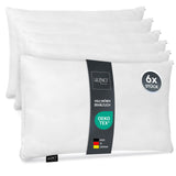 Microfaserkissen 6er Set - geeignet für Allergiker, in verschiedenen Größen - Made in Germany