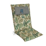 Hochlehnerauflage 1er Set MARBELLA - Gartenstuhl Auflage, bequeme Sitzauflage für Gartenmöbel, Stuhlkissen